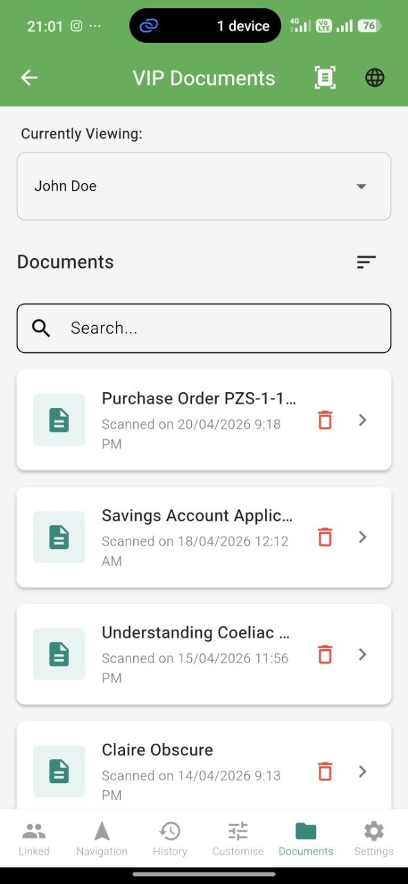 Shared documents