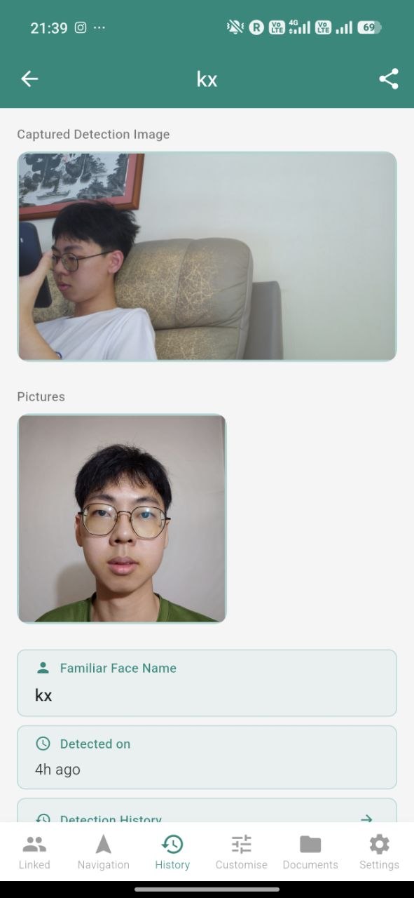 Face detection detail